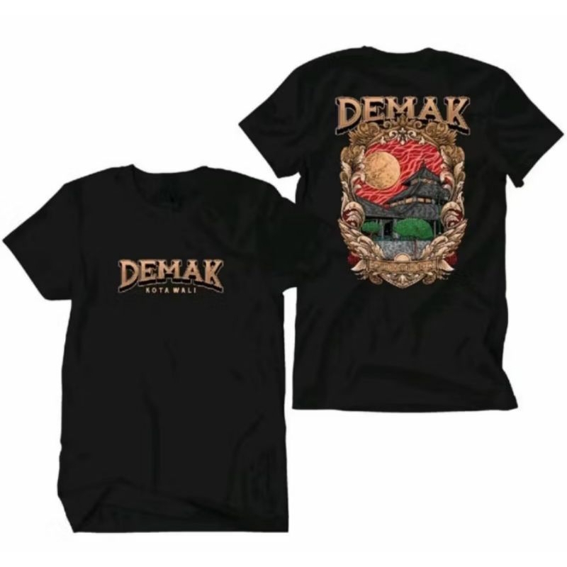 KAOS DEMAK KOTA WALI SABLON DTF