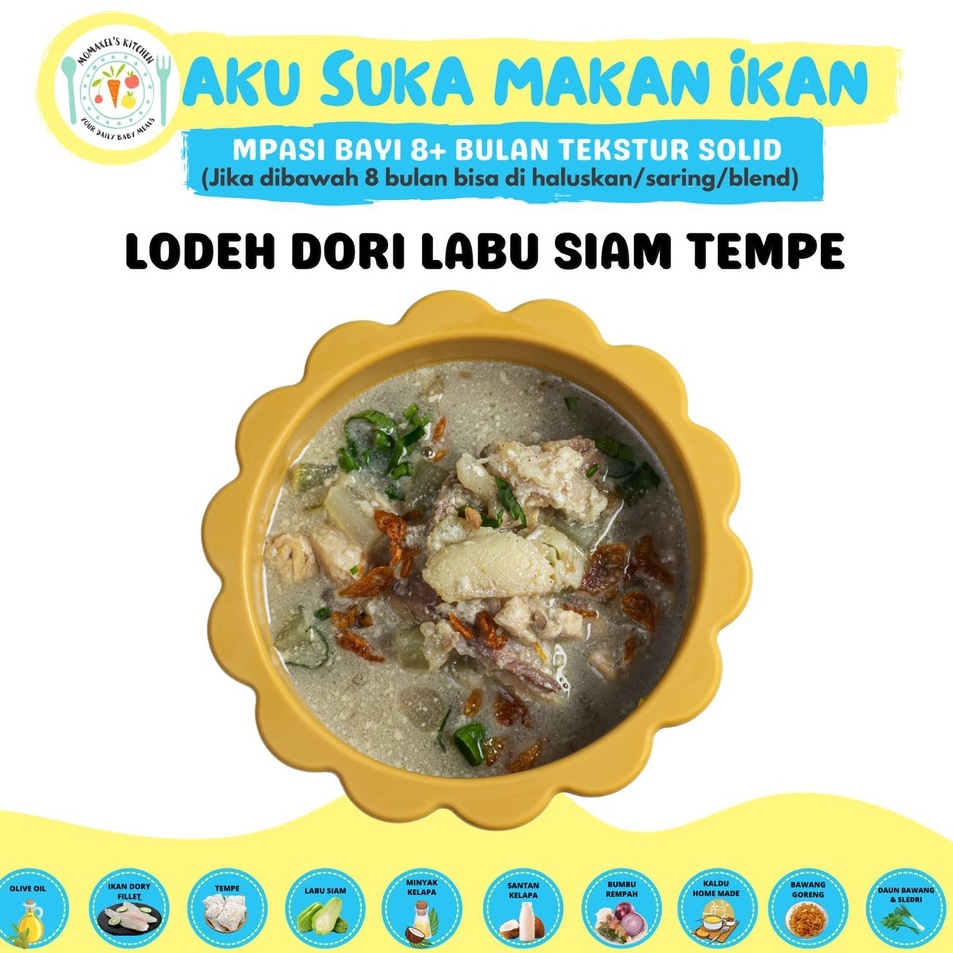 

Langsung Kirim LODEH DORY LABU SIAM TEMPE SANTAN CATERING MAKANAN BAYI MPASI FROZEN BEKUPENAMBAH BERAT BADAN ANAK