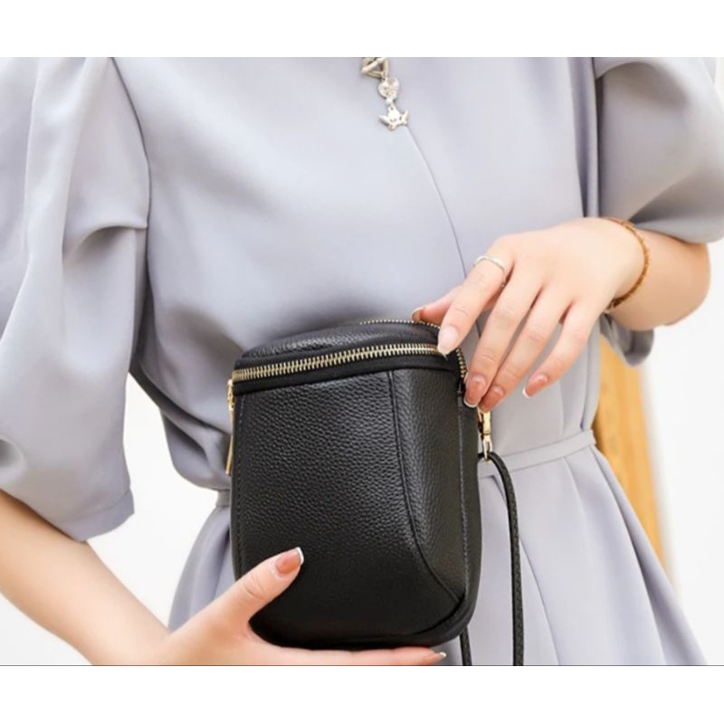 tas selempang wanita aesthetic tas hp imut style korea terbaru tas henfon wanita slingbag