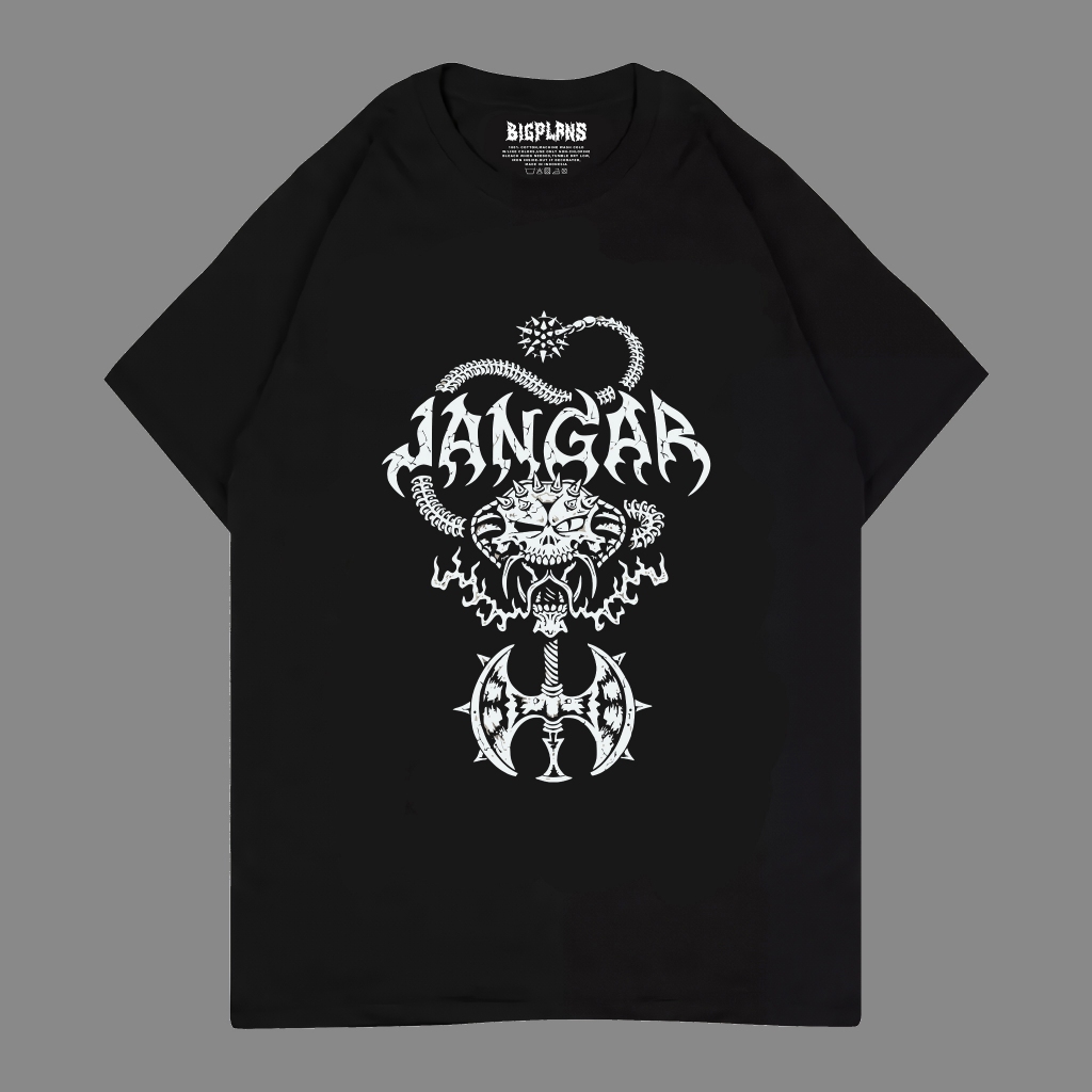 JANGAR - KAMPAK SKULL / KAOS BAND JANGAR DISTRO MUSIK TERLARIS