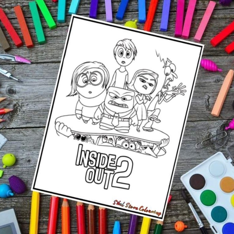 

Lebih Bermanfaat Kertas Mewarnai Anak Tema Inside Out V3 Kertas Gambar 1 Lembar Gambar