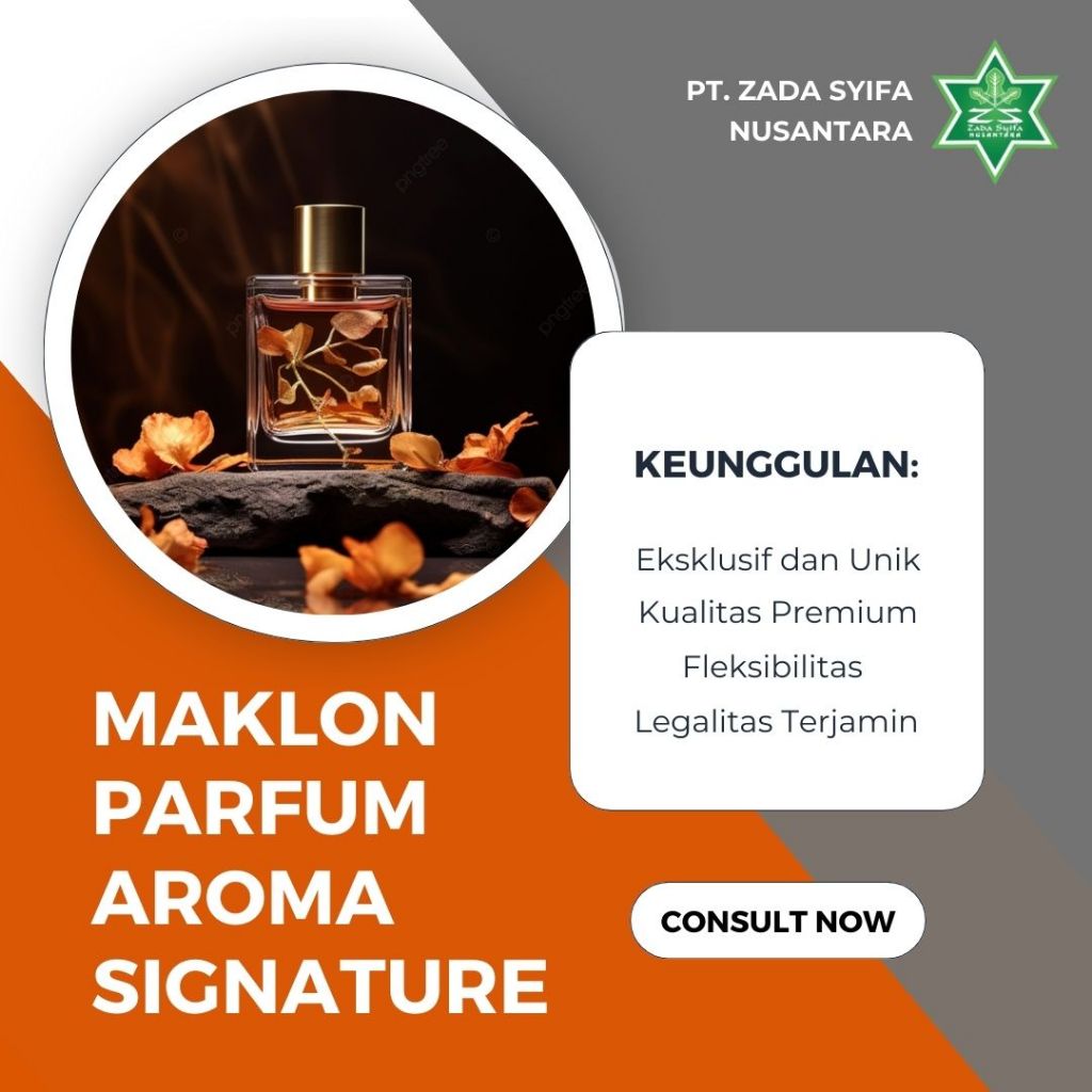 Maklon Parfum Dengan Aroma Signature