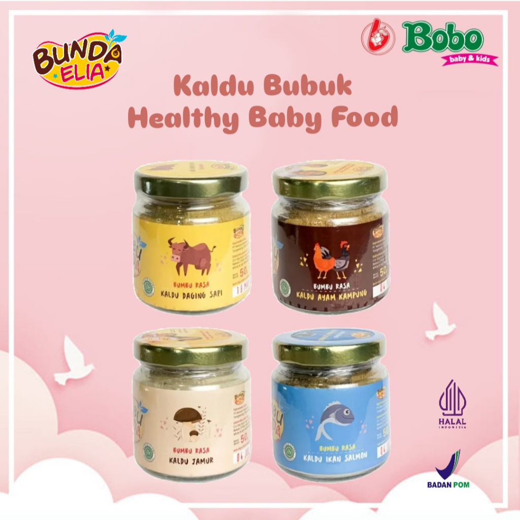 

BUMBU BUNDA ELIA BPOM KALDU MPASI /KALDU MPASI BAYI / KALDU NON MSG
