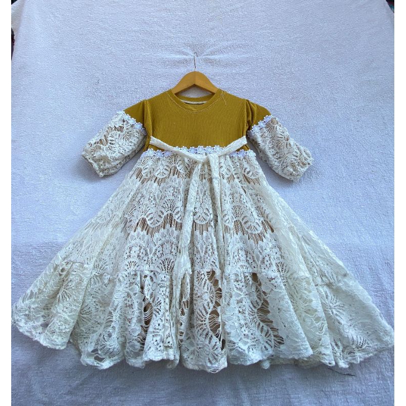 gamis brukat anak baju gamis anak cantik