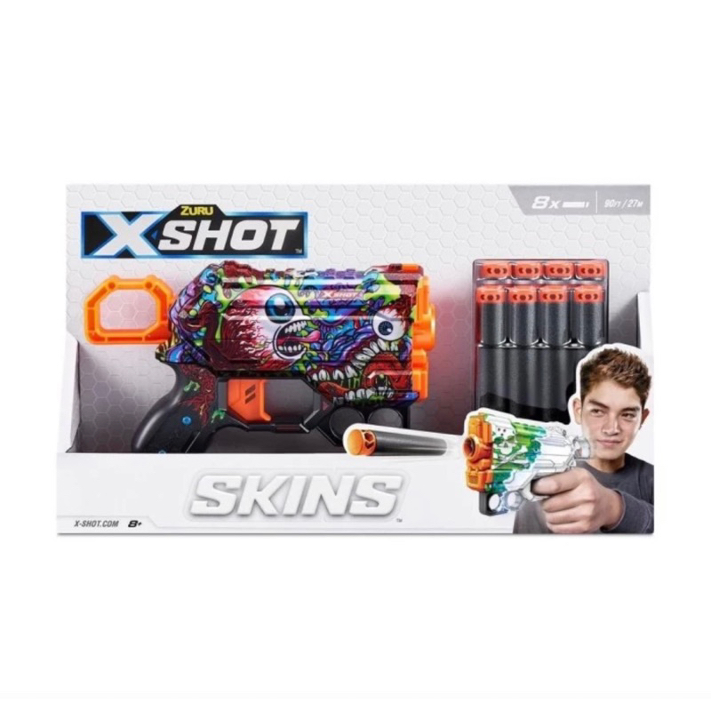 ZURU XSHOT SKINS MENACE SCREAM 8+