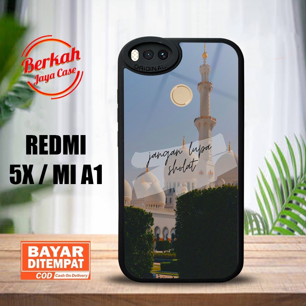 Case Redmi 5X / MI A1 Terbaru Casing MI A1 Quotes Case Terlaris Hardcase Softcase Premium Glosy