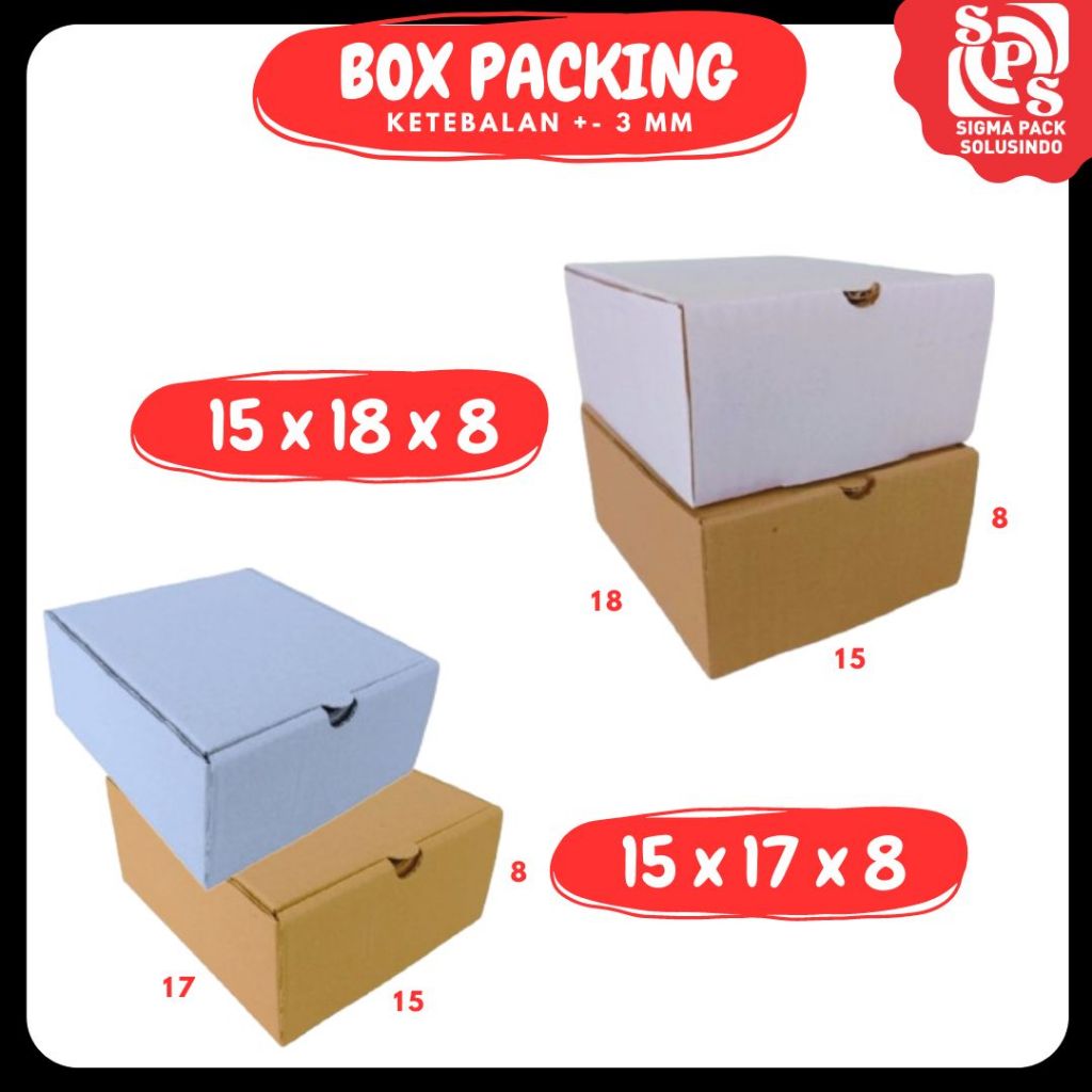 

Kardus 15x17x8 LD / 15x18x8 LD Box Madu Packing Minyak Wangi Madu Kosmetik Hampers Kotak Kemasan Box Souvenir Karton Sparepart Fix