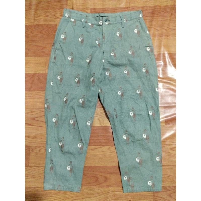 Issey Miyake Ne net Baggy Pants Full Emboridery