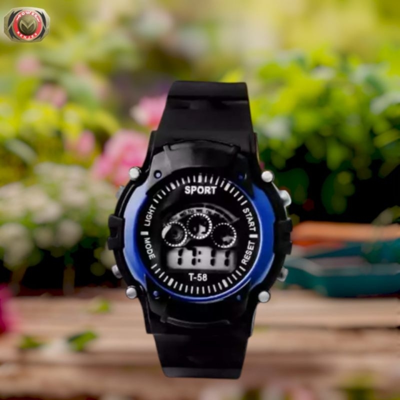 Jam Tangan Sport Anak Laki-laki / Cowok Jam Tangan Rubber Murah