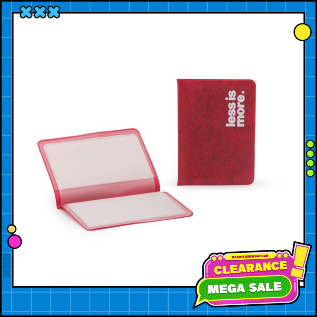 

Bantex Dompet Kartu 6 Slot Card Pocket Holder 9875 03