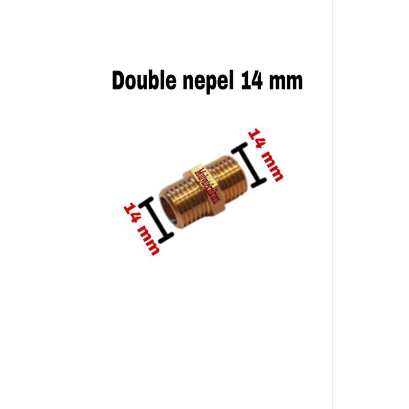 Double nepel sprayer cuci steam nepel jet cleaner 14 mm
