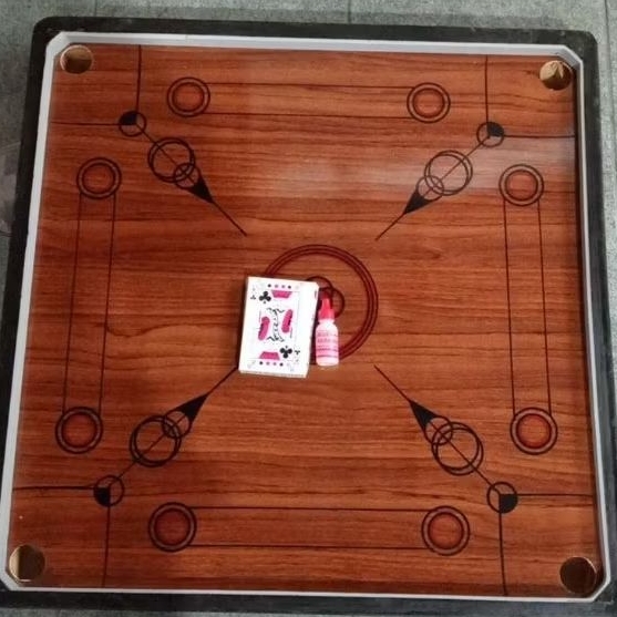 Papan Karamnol JUMBO set ukuran besar 95*95cm FREE biji karambol +Bubuk karambol karambol set BESAR