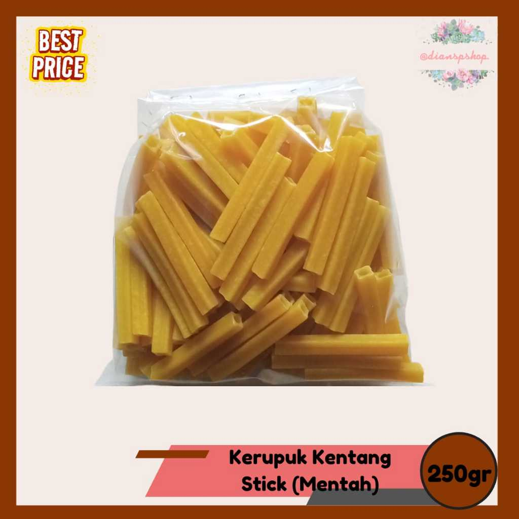 

Kerupuk Kentang Kemasan 250gram