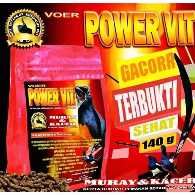 Voer Power Vit merahBurung Juara Murai & Kacer