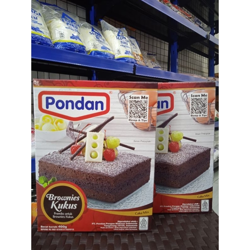 

Pondan Brownies Kukus 400g