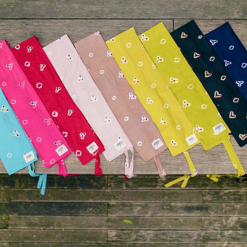 AGEM Obi Belt Batik Jumputan Handmade (P : 100 | L : 11)