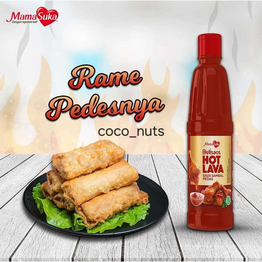 

Mamasuka Saus Sambal Hot Lava Kemasan Botol320gr