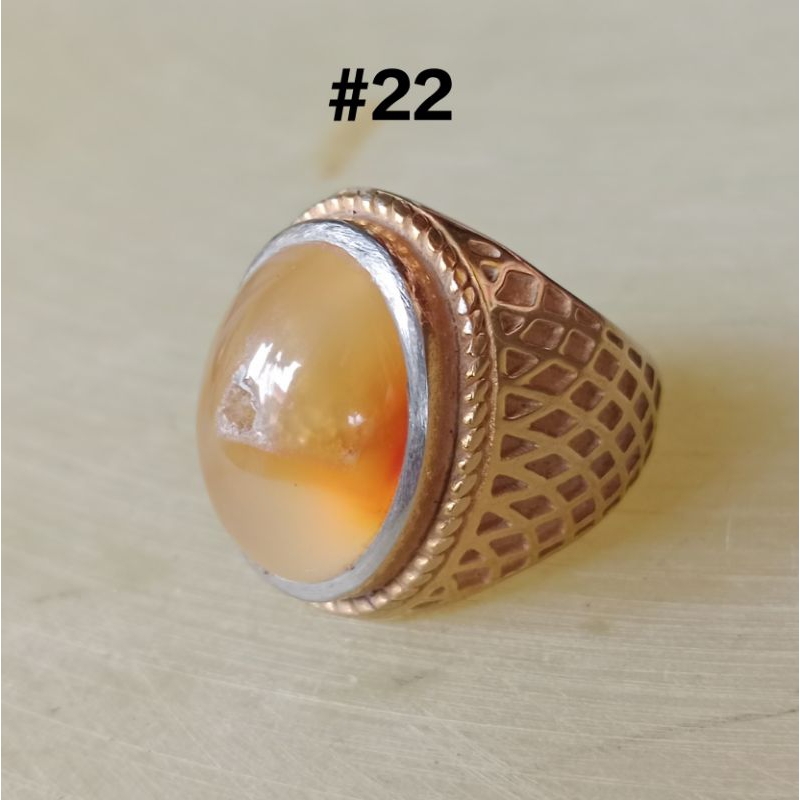 batu akik combong, cempaka limau manis