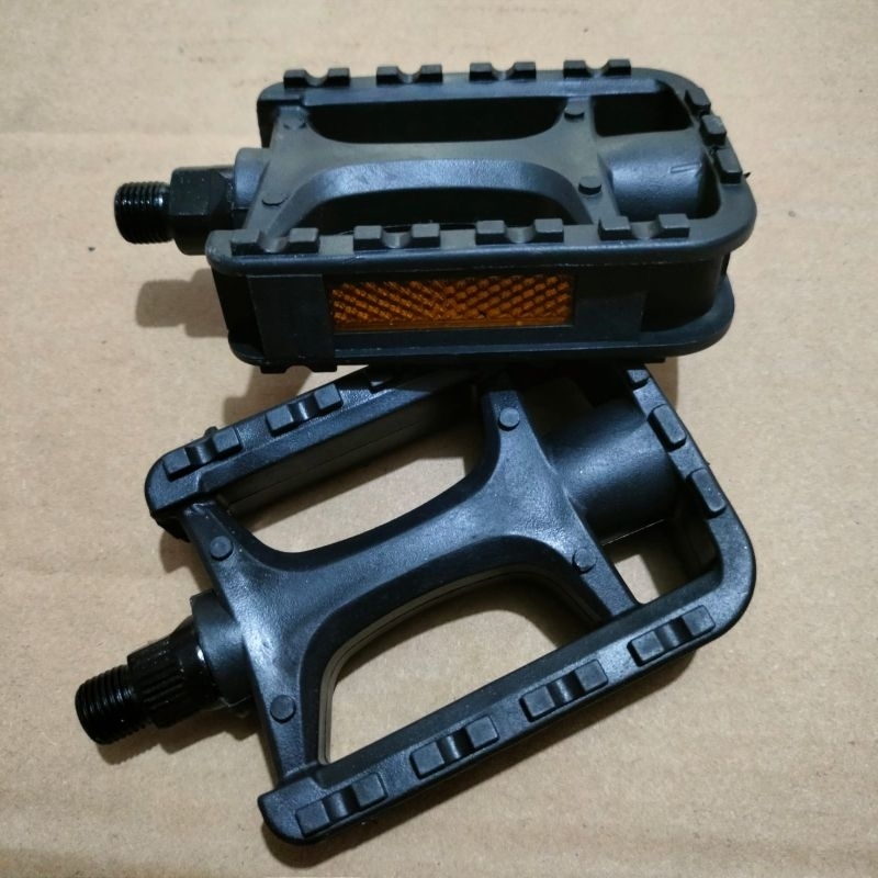 Pedal Sepeda BMX 20" pedal plastik As kecil untuk BMX