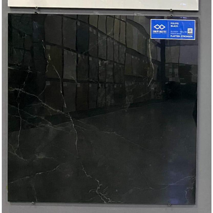 Granit Infiniti Pulpis Black Glossy 60x60