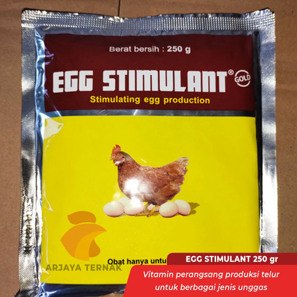 Egg Stimulant 250G memaksimalkan produksi telur ayam dan bebek