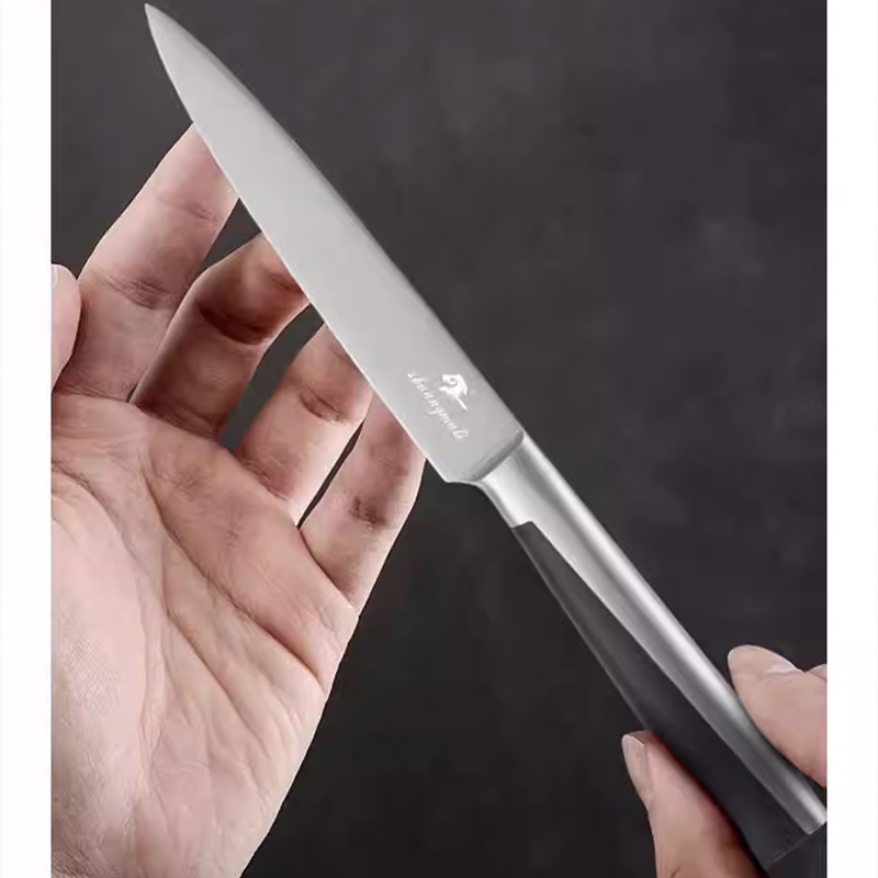 HOT PRODUCT MATOUGUI Set Pisau Dapur 7 Pcs Pisau Roti Pisau Daging Pisau Tulang Pisau Buah Stainless