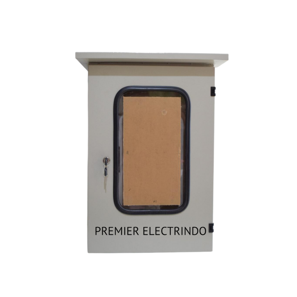 Box Panel Topi Double Pintu 80x100x30cm 1,5mm - Panel MCB / Panel Box Outdoor 800x1000x300mm