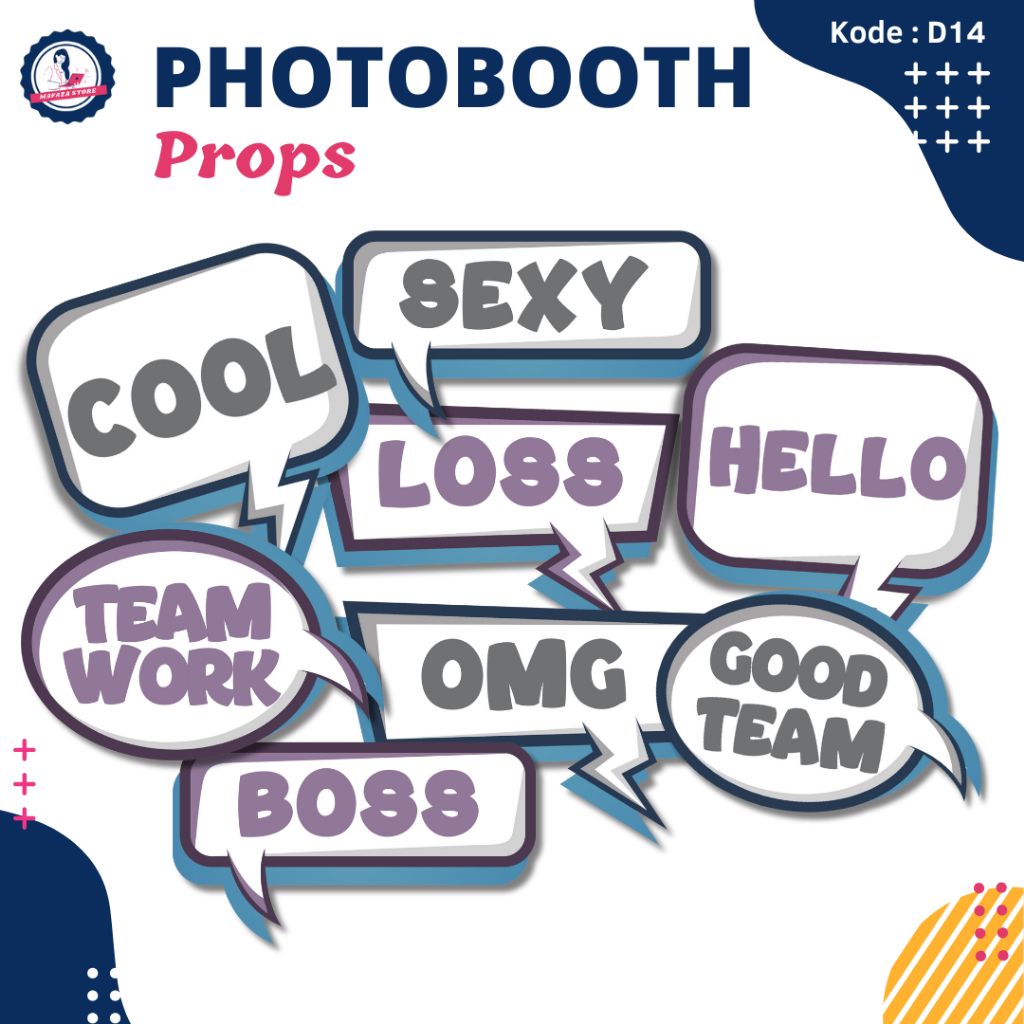 (isi 8) Properti photo booth / Photobooth props / aksesoris foto / Photobooth props wedding ulang ta