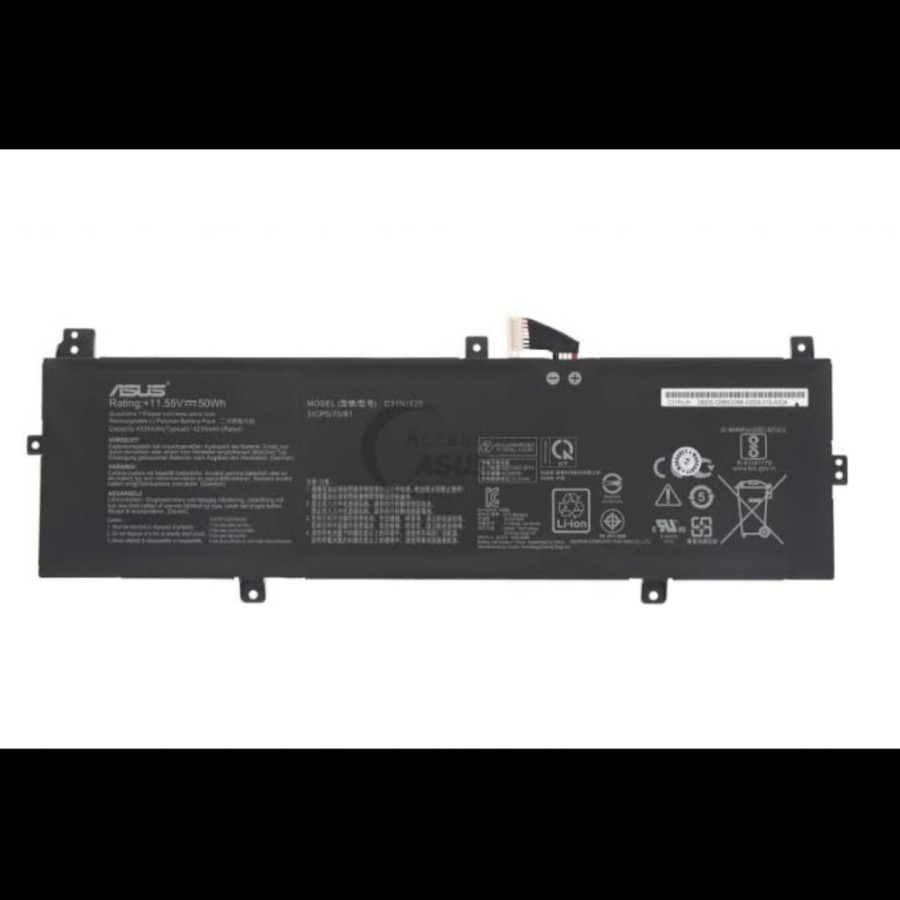 Baterai Laptop Asus Expertbook P5440 P5440F P5440FA P5440U P5440UA C31N1620 Soket kanan