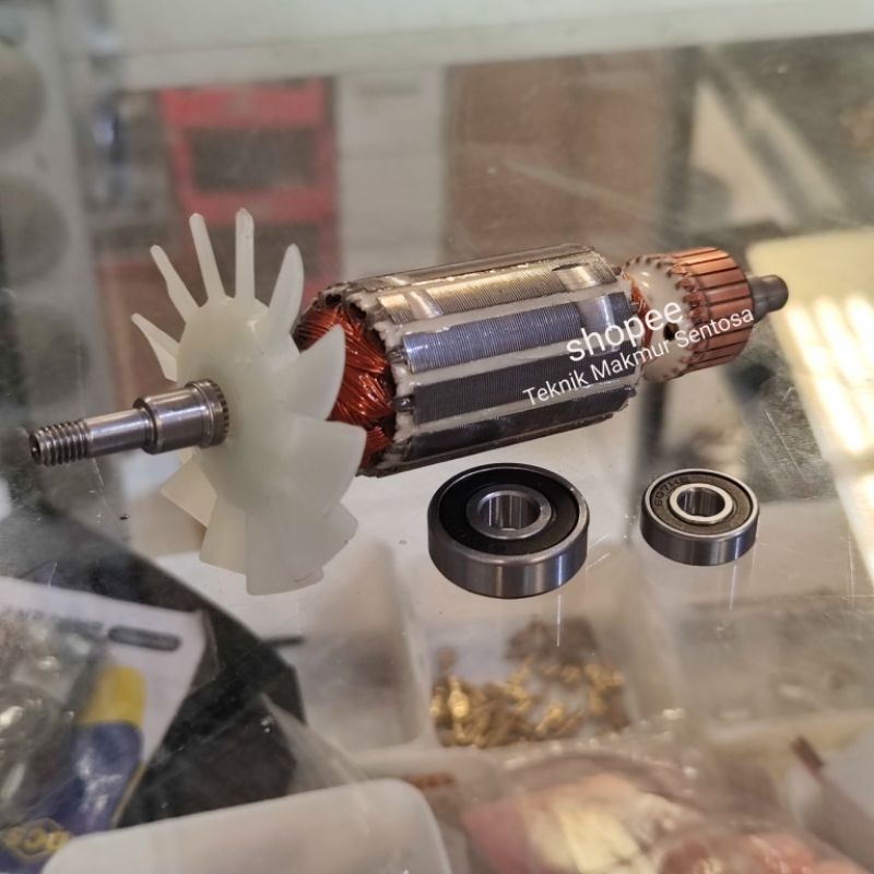 Armature MT91A Mesin Gerinda Maktec MT91 A Rotor MT 91A Angker 91