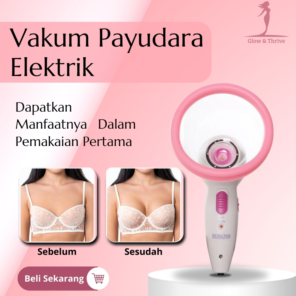 Pembesar Payudara Ampuh Permanen - Vacum Payudara Elektrik Pembesar Payu dara Payudra