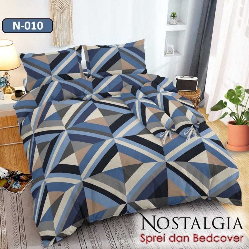 [160x200] SPREI QUEEN NOSTALGIA FITTED / SPREI 160*200*20/ SPREI KARET