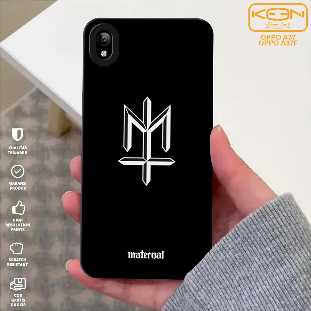 Case Oppo A37/A37F - Softcase Oppo A37/A37F Motif Logo Brand - Casing Hp Oppo A37/A37F - Case Hp - S