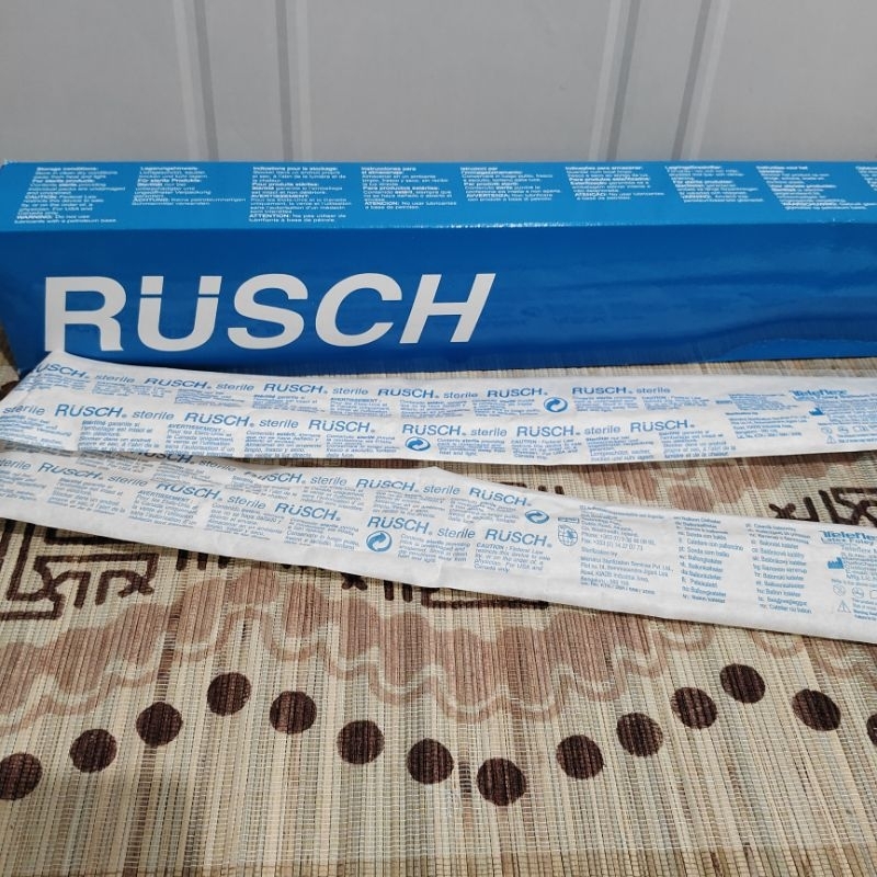 Folley Catheter SILICON Rusch / Selang Kencing SILICON / Foley Kateter SILICON (Per Pcs)
