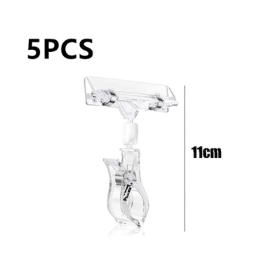 

jepitan promo Penjepit Label Papan Tag Hanger Transparan murah