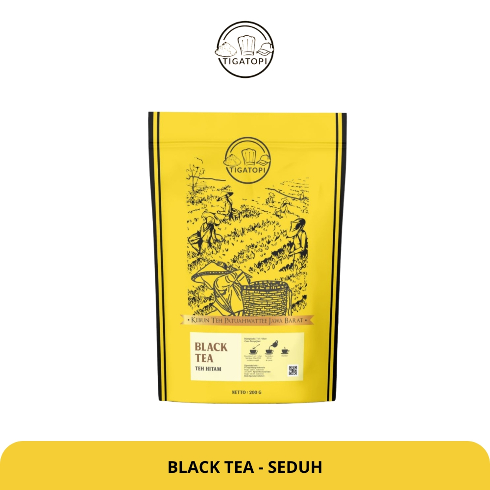 

TIGATOPI - Black Tea - Teh Hitam Seduh (200GR)
