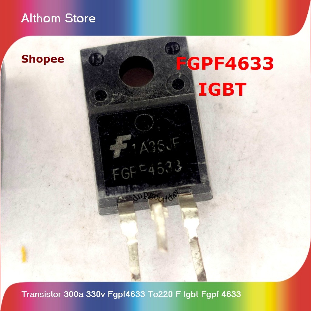 transistor 300a 330v fgpf4633 to220 f igbt fgpf 4633