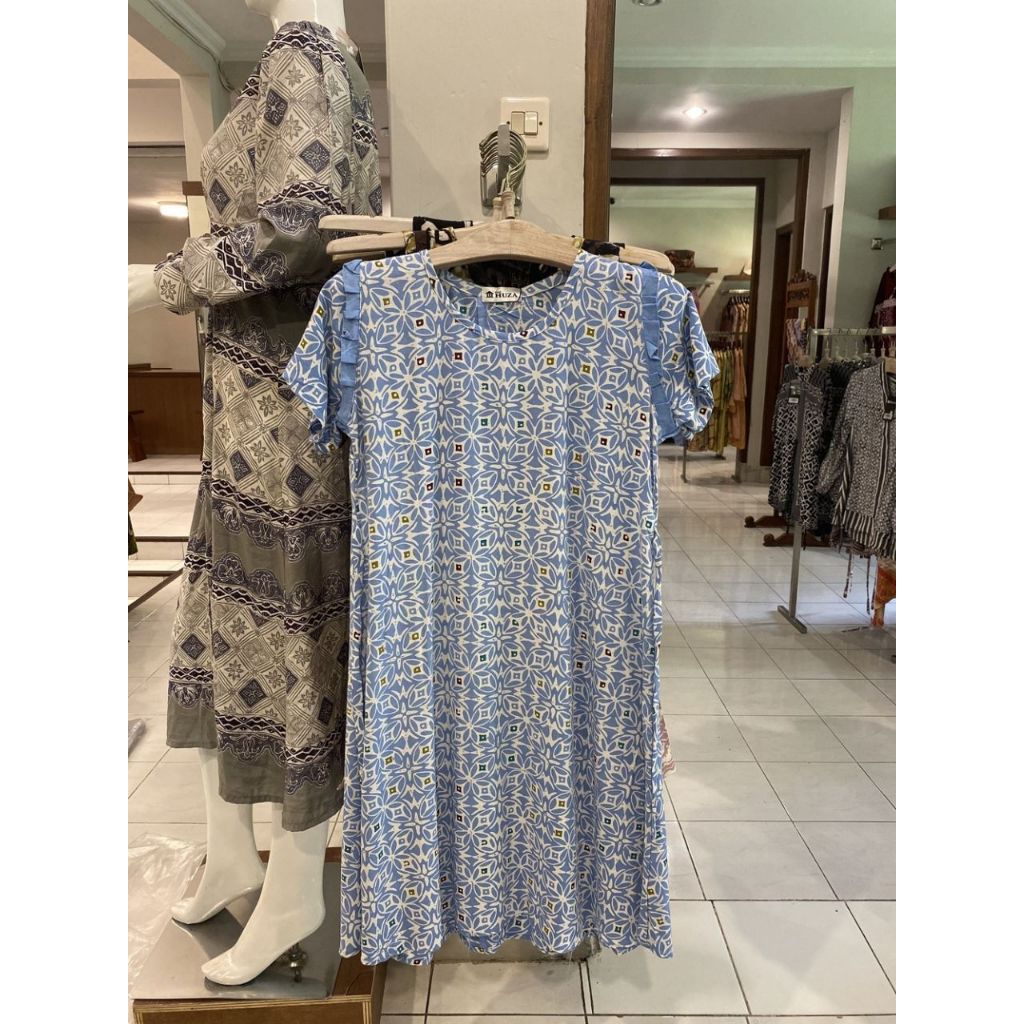 Batik Huza Daster Pendek D Botika Abg Soft Clt
