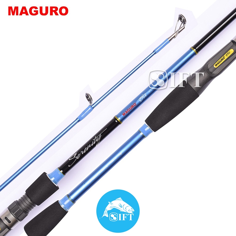 Joran BC MAGURO SERENITY | Full Fuji + Seat | Baitcasting Toman Gabus 180 200 IFT
