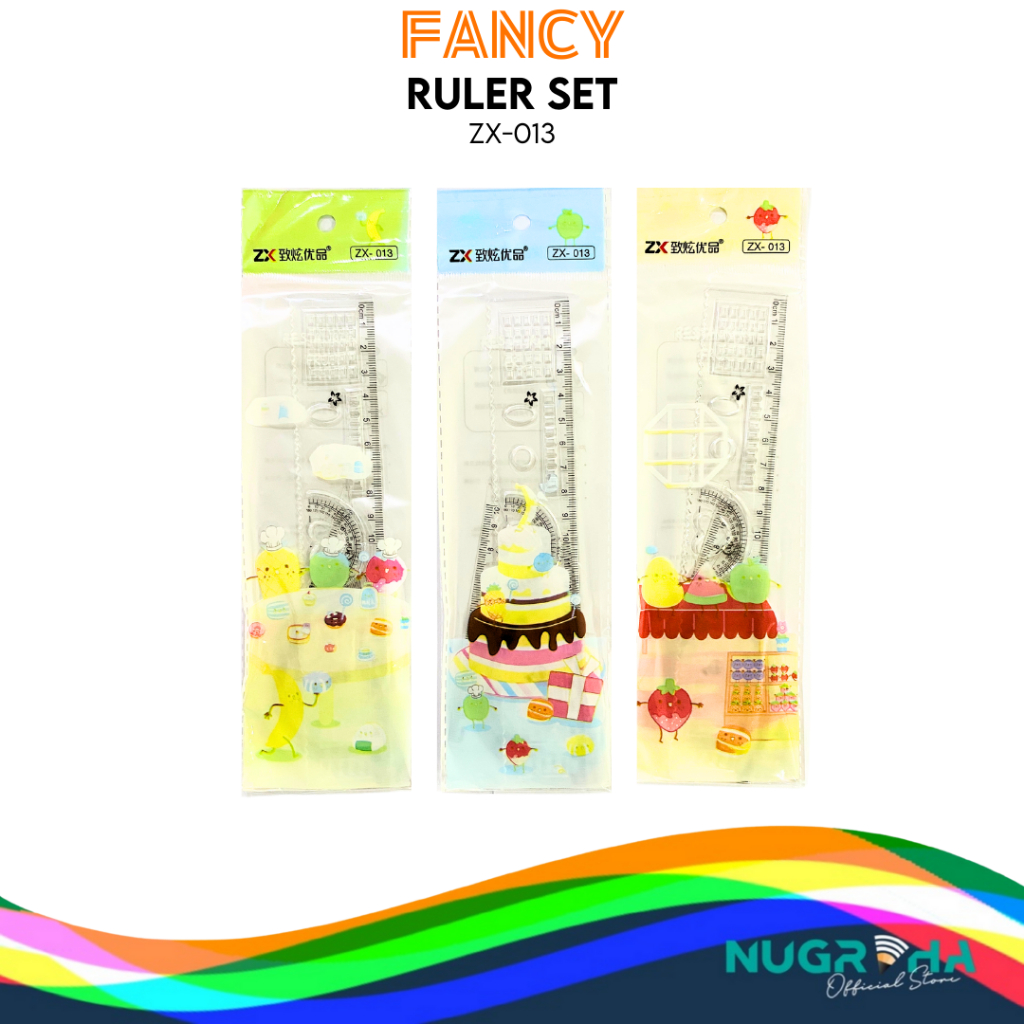 

PENGGARIS SET ZX BUSUR SEGITIGA SAMA KAKI SEGITIGA SAMA SISI PENGGARIS LURUS 20 CM MIKA BENING TRANSPARAN