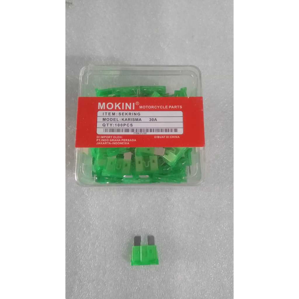 Sikring 30A 30 Ampere Besar / Fuse 30A 30 Ampere Besar