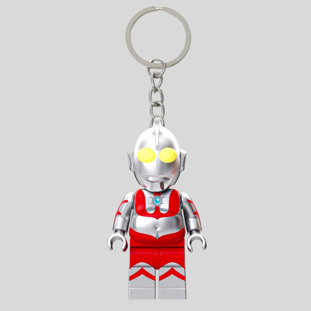Fat Ultraman LEGO Keychain | Gantungan Kunci LEGO Fat Ultraman | Fat Series