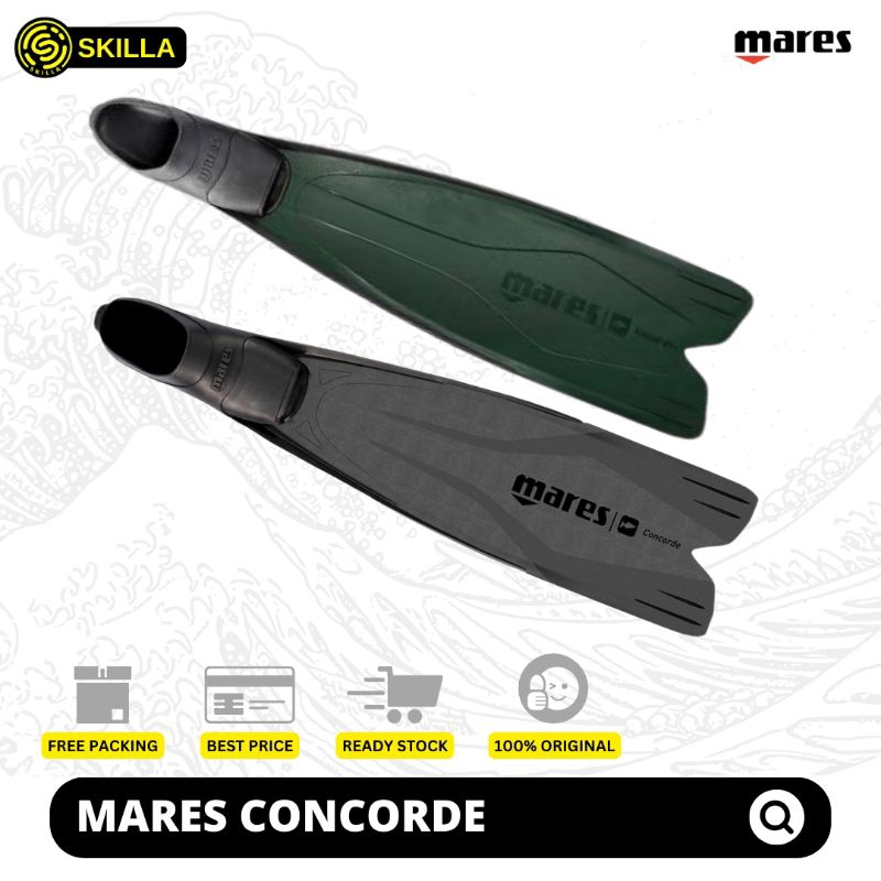 Mares Concorde Freediving Long Fins Freedive Fin