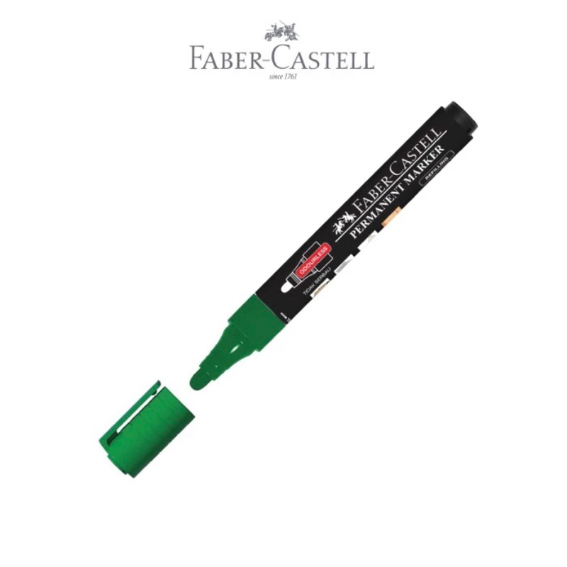 

Faber castell eco permanent marker green ink