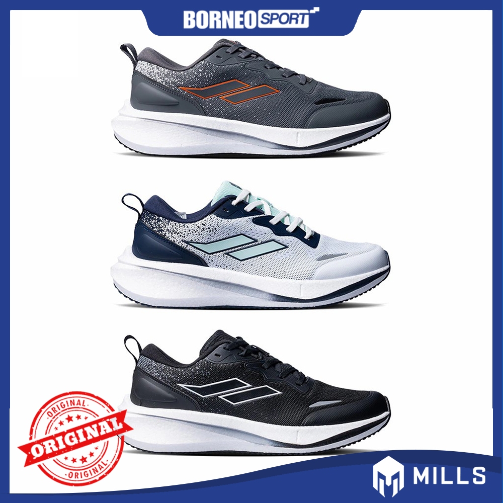 SEPATU RUNNING MILLS DYNAPLATE FINEKNIT / SEPATU RUNNING MILLS ORIGINAL