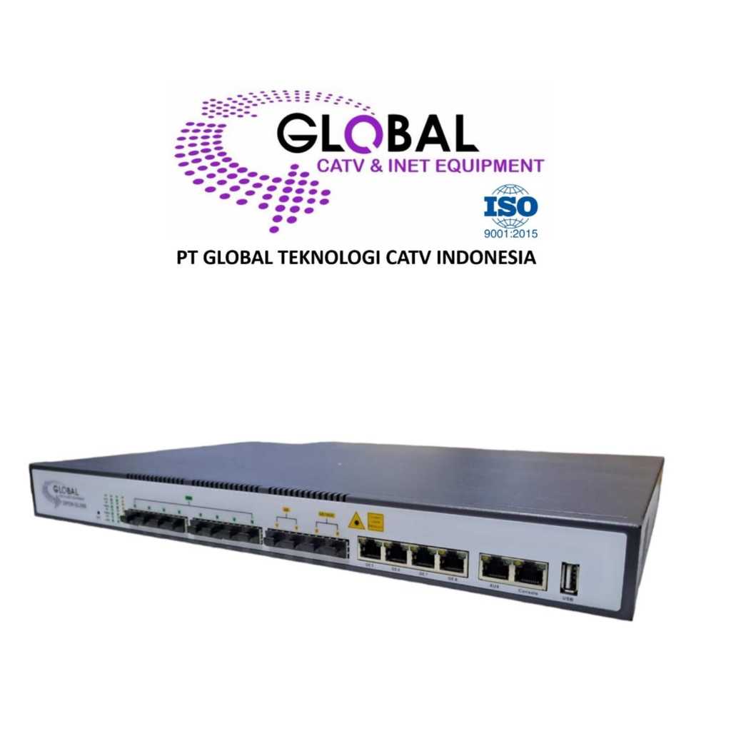OLT GPON GLOBAL 8 PORT AC/DC POWER