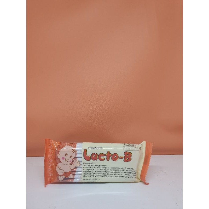 LACTO B PACK 10 SACHET VITAMIN BAYI