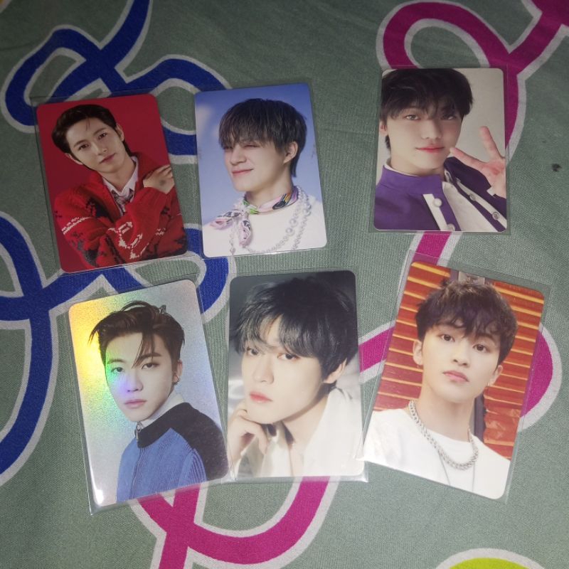 Photocard Nct Dream Official | Mark Hot Sauce Selca | Jaemin Season Greetings 2022 | Chenle Fortune 