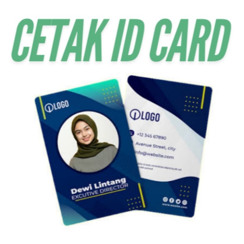 

Cetak ID Card PVC Custom