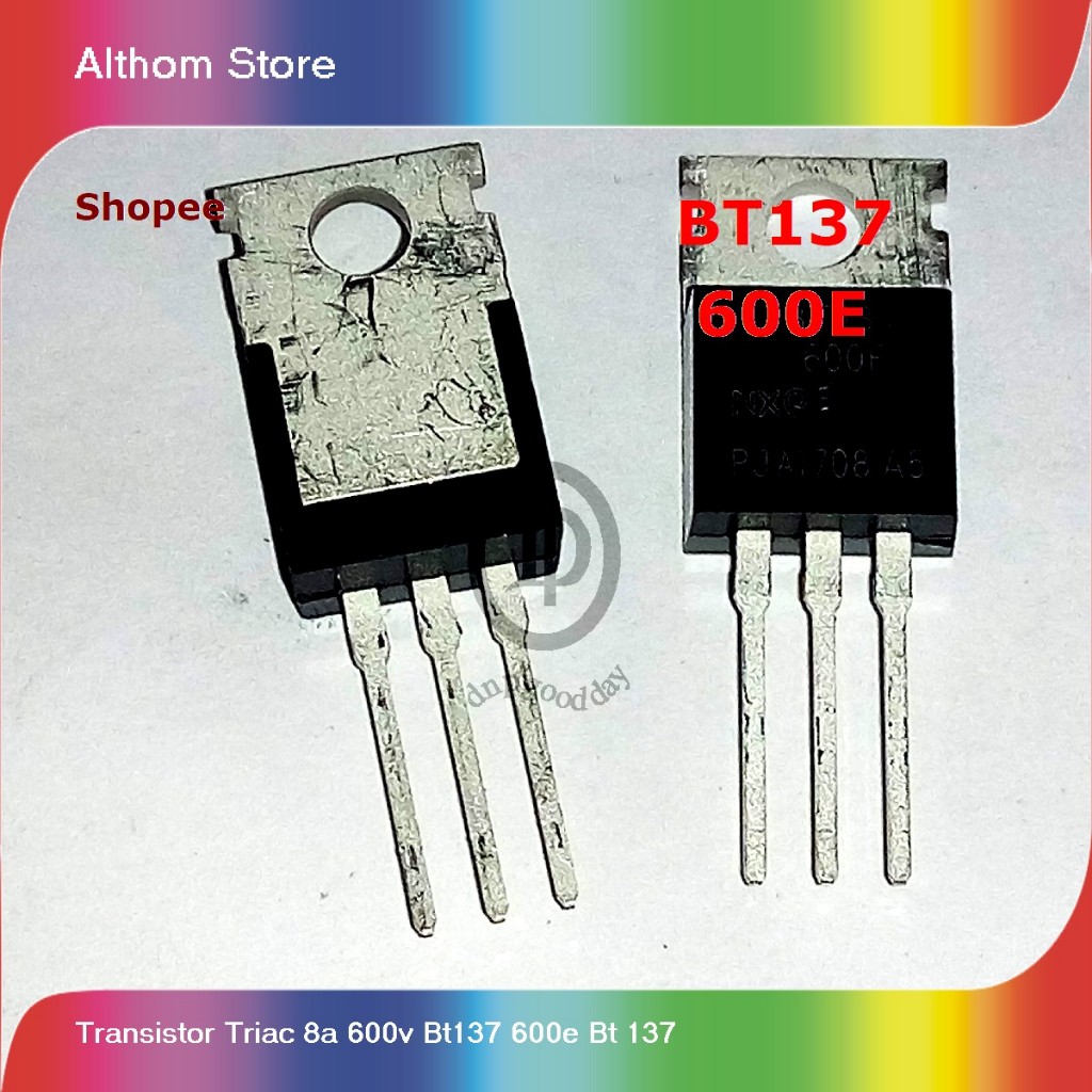 transistor triac 8a 600v bt137 600e bt 137